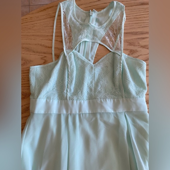 BCBG Generation mint green maxi dress size 4 - Picture 2 of 5